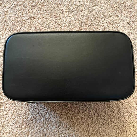 NWT Coach Top-Handle Cosmetic Bag/Case In Signature Canvas & Leather - Picture 6 of 16